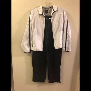 NIKE- 2pc Black/White Tracksuit, size S(4-6)